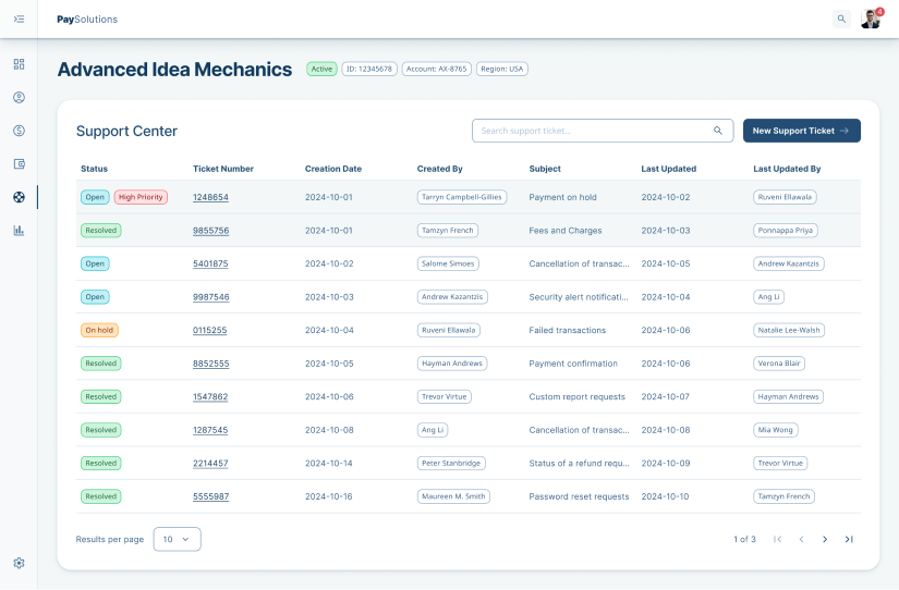 Pay Solutions